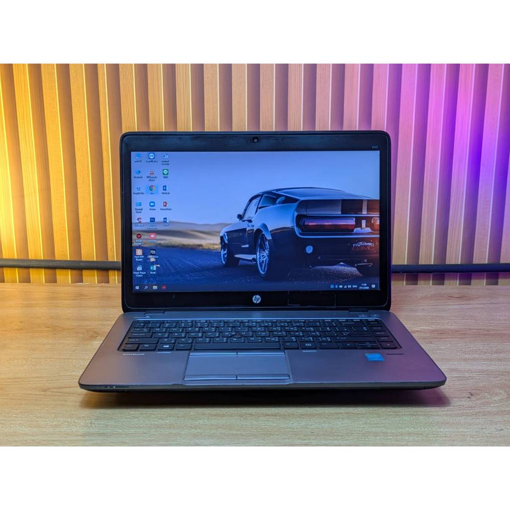 second hand notebook  HP EliteBook 840 G1   สเปก intel Core i7-4500U (gen4)   Ram 8 GB SSD 256 GB