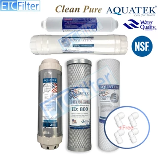 ชุดไส้กรอง Aquatek 5-6 ขั้นตอน มีแบบ UF ให้เลือก
