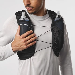 SALOMON ACTIVE SKIN 4 SET เป้น้ำสำหรับวิ่งเทรล ความจุ 4 ลิตร เน้นสบาย คล่องตัว น้ำหนักเบา ระบายอากาศดี แห้งเร็ว