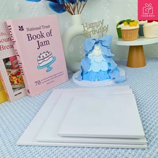 ฐานรองเค้ก แบบหนา (ลูกฟูก) พรีเมี่ยม [ครึ่งปอนด์ , 1 ปอนด์ , 2 ปอนด์] (50ชิ้น/แพ็ค)