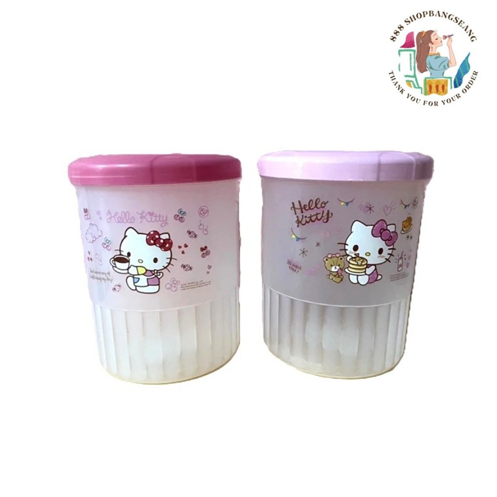 กระปุกลายคิตตี้ โหลกลมสูง Hello Kitty EPL-00773