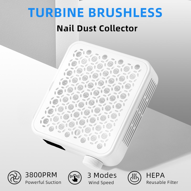 SNRQI เครื่องดูดฝุ่นเล็บ รุ่น WL001 ปรับความเร็วได้ 3 ระดับ กำลังไฟ 60W