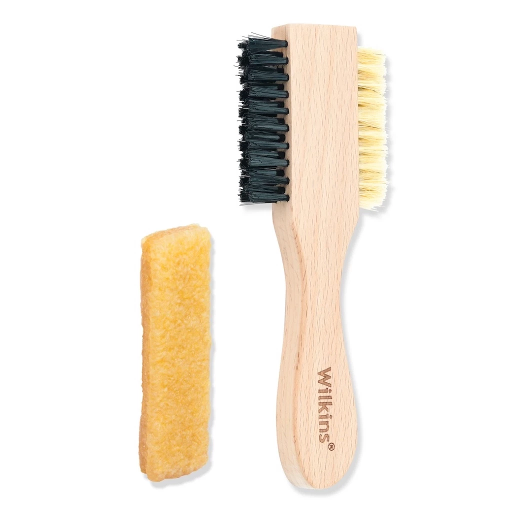 ชุดแปรงทำความสะอาดหนังกลับพร้อมยางลบ Wilkins Complete Suede Cleaning Kit