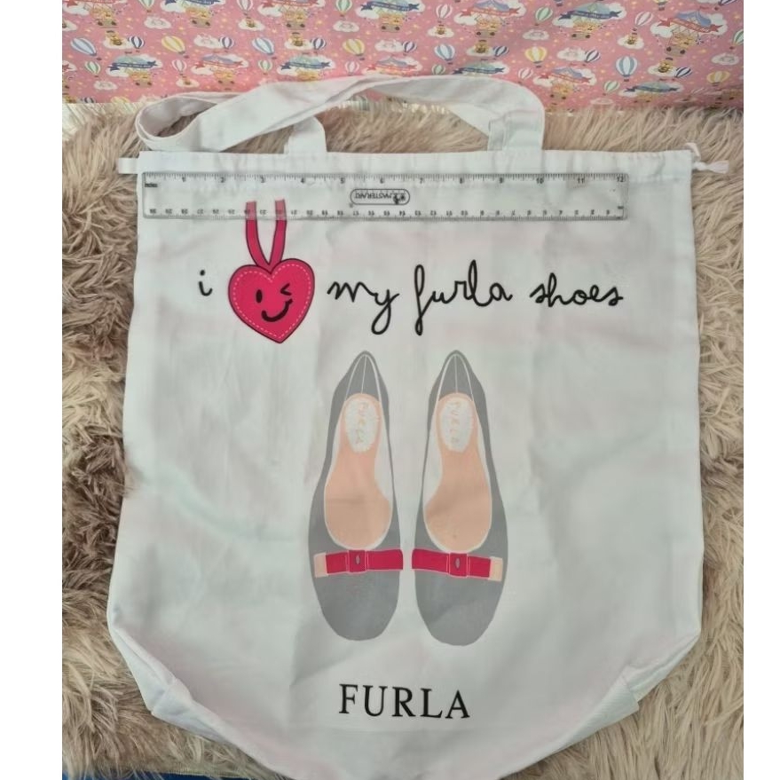 My Furla Shoes" 2-Way Shoes Tote Bag,Furla
