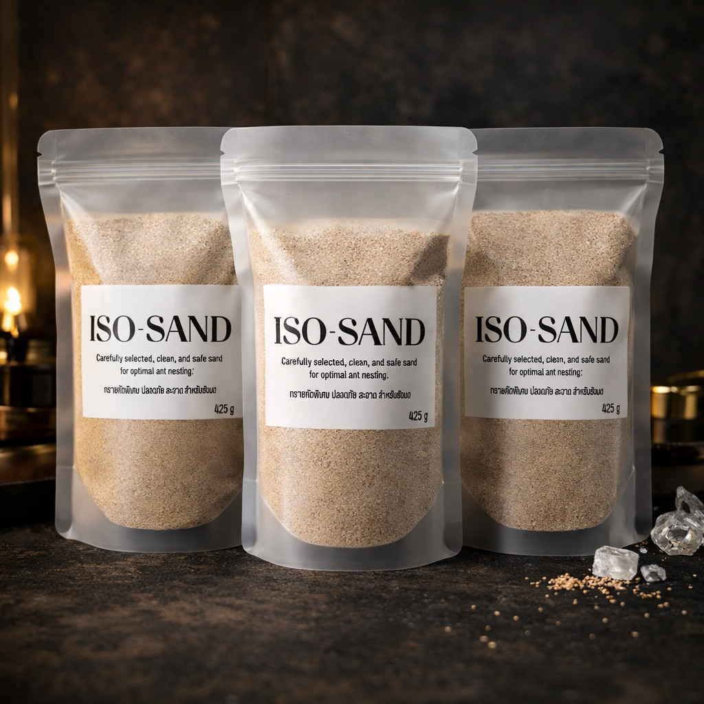ทรายเลี้ยงมดคุณภาพพิเศษ ISO-SAND รูปที่ 2