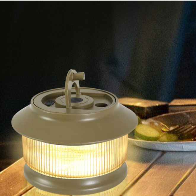 ไฟตั้งแคมป์ LED หน้าจอ ปรับระดับแสงได้ เทปไฟยาว 20 เมตร - รูปที่ 4