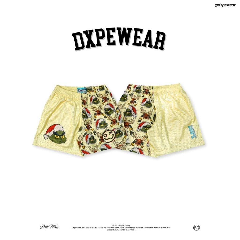 กางเกงขาสั้น DXPE - Grinchmas Short