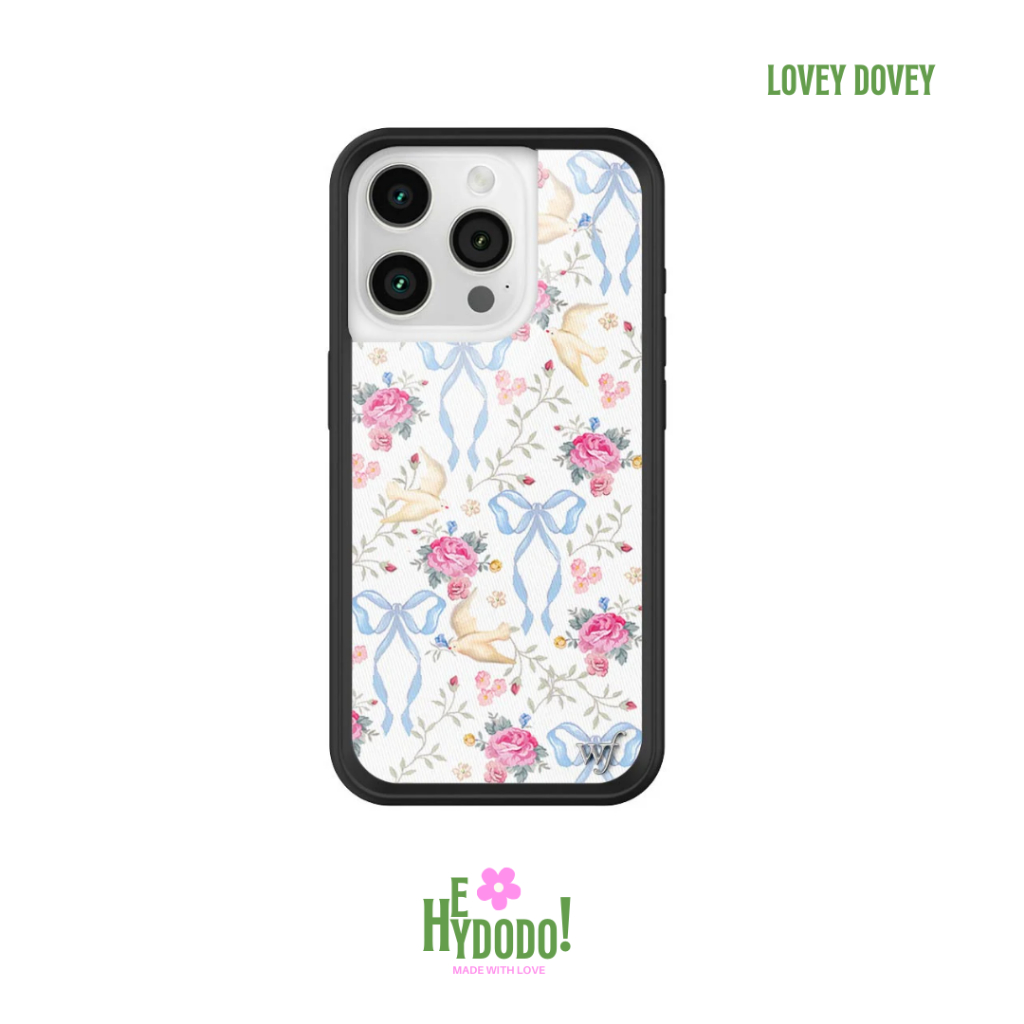 wildflower lovey dovey iphone case