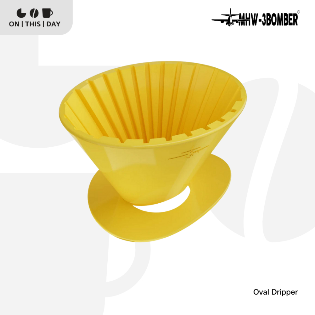 MHW-3BOMBER Oval Dripper 1-2 cups ดริปเปอร์กาแฟ