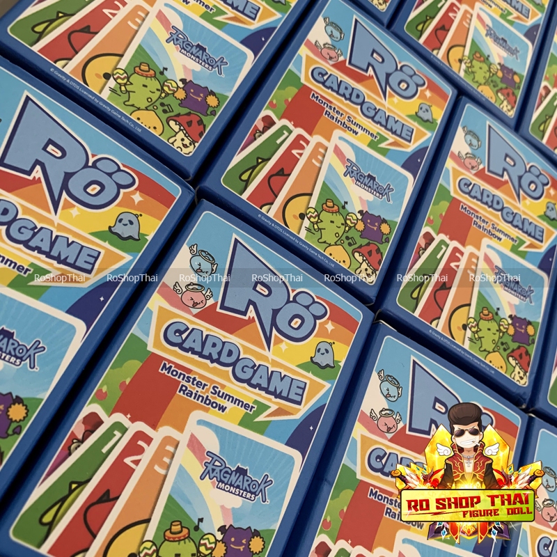 เกมไพ่ Ragnarok Card Game UNO รูปแบบ Ragnarok Monster ของสะสมการ์ด