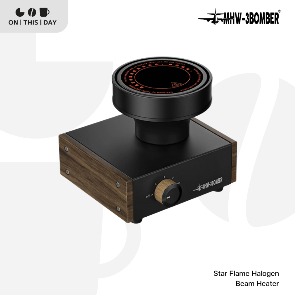 MHW-3BOMBER Star Flame Halogen Beam Heater เตาไฟฟ้าฮาโลเจน ชงกาแฟไซฟอน