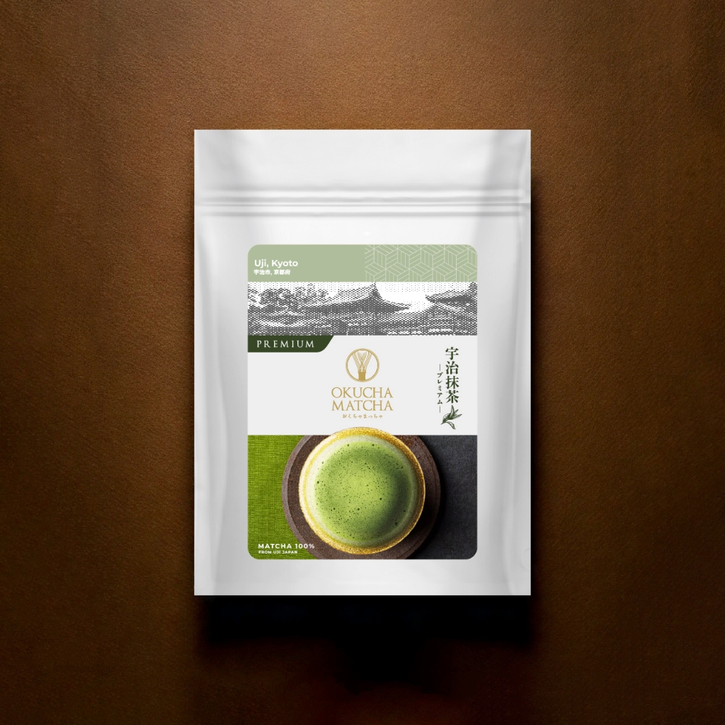 Okucha Uji, Kyoto | โทนสาหร่ายกลมกล่อม มัทฉะเกรดพรีเมี่ยม