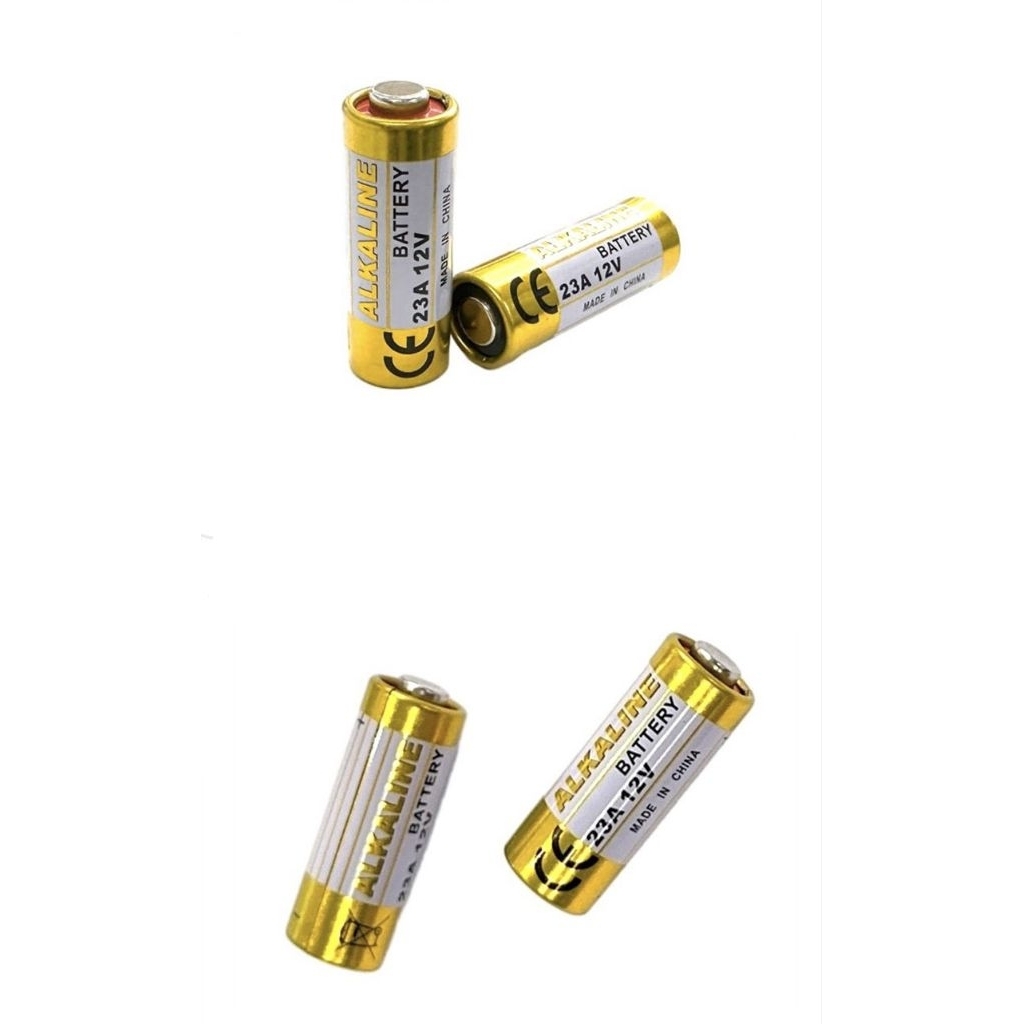 แบตเตอรี่ 2 3 A /2 7 A/ 12V เป็นถ่านอัลคาไลน์ขนาดเล็กที่มีกำลังไฟสูงถึง 12 โวลต์