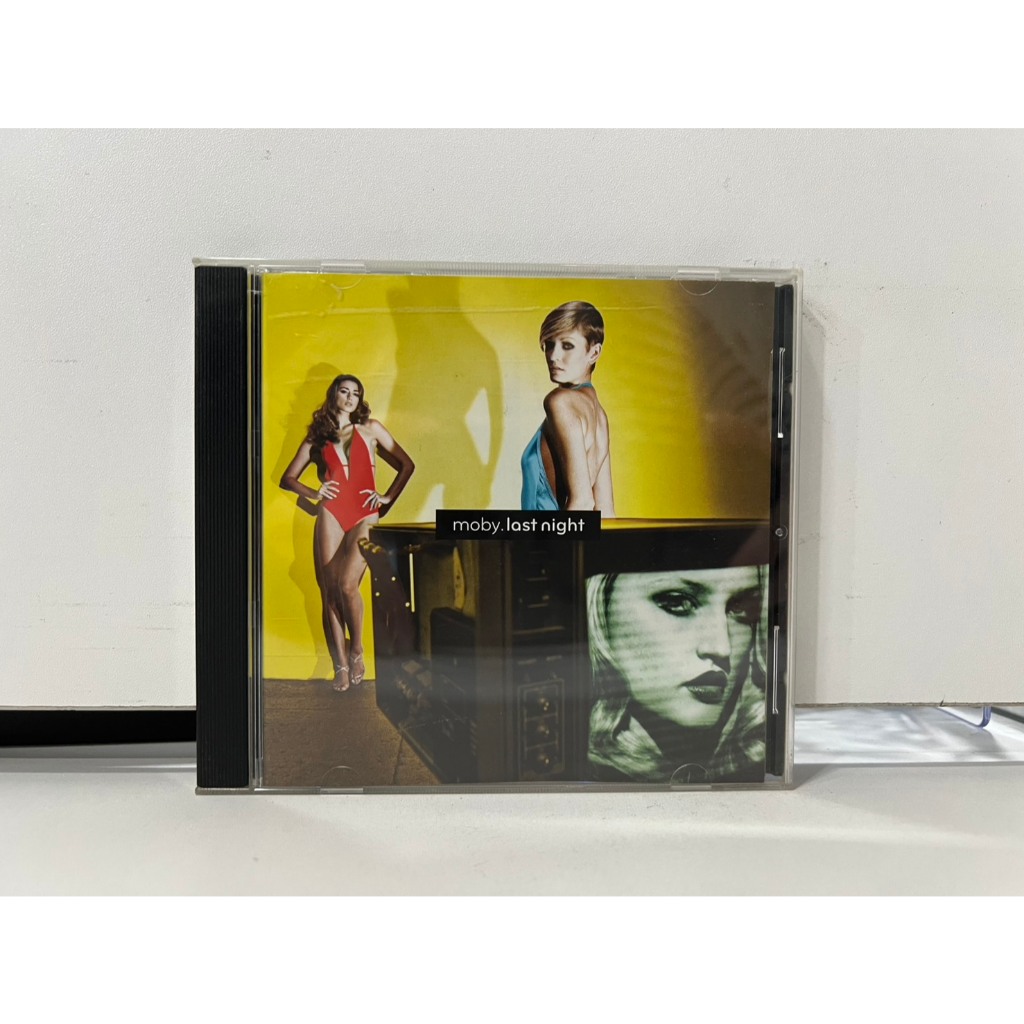 1 CD MUSIC ซีดีเพลงสากล moby last night // moby last night (A7C43)