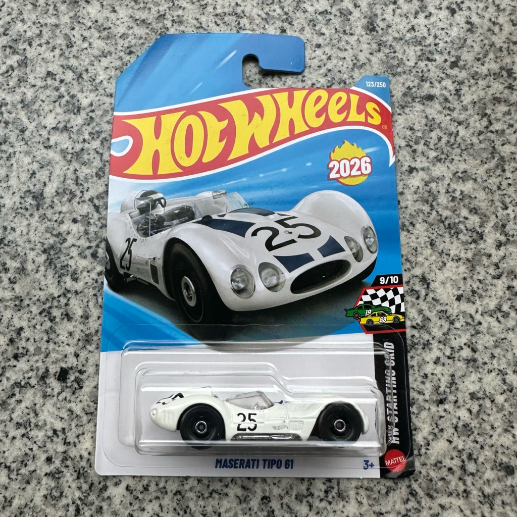 รถเหล็ก Hotwheels Maserati Tipo 61