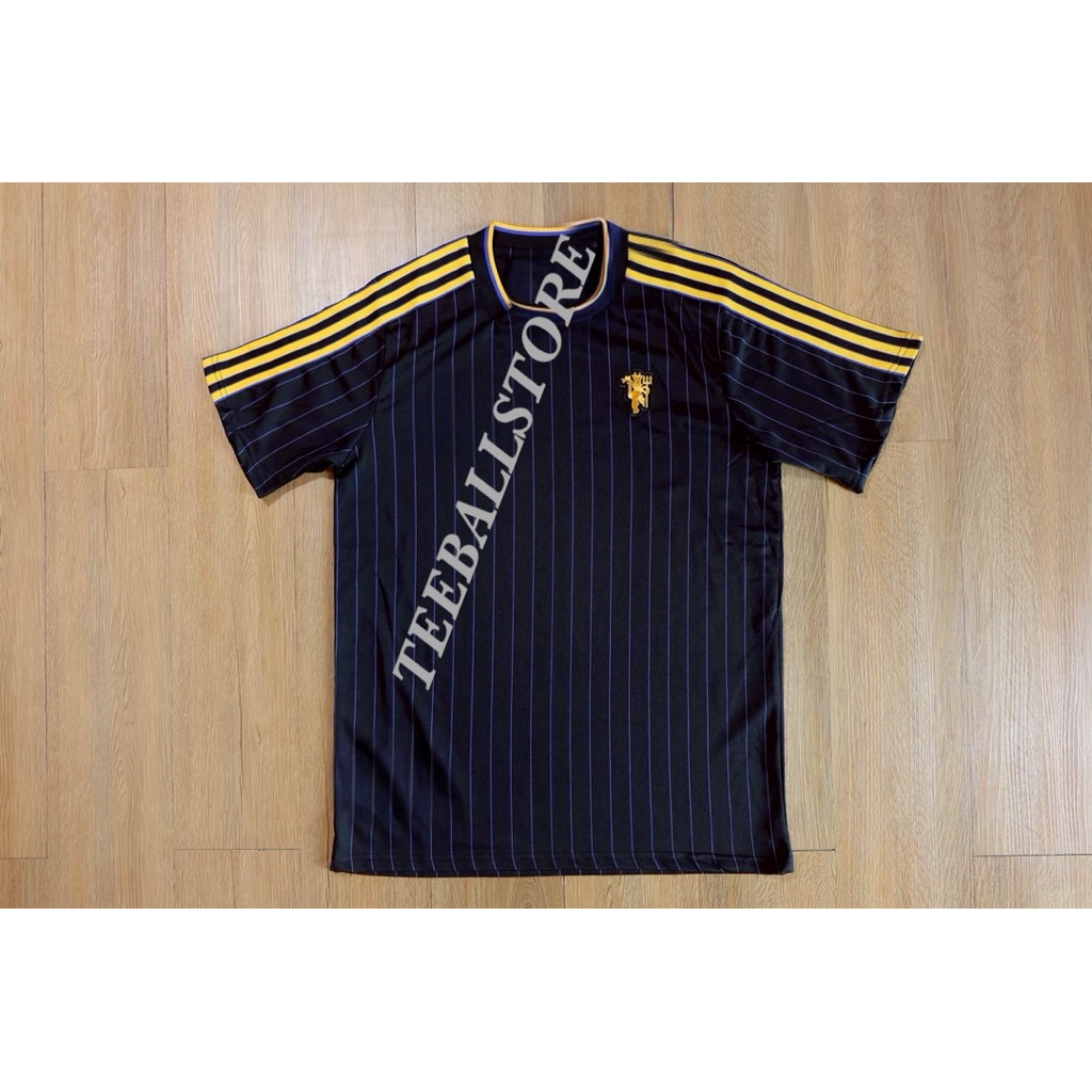 [ รุ่นเเฟนบอล ] เสื้อแฟชั่นฟุตบอล llมu-ยู สีดำ Terrace Icons Fans Edition เกรดเเฟนบอล SIZE S-2XL มีจำนวนจำกัด