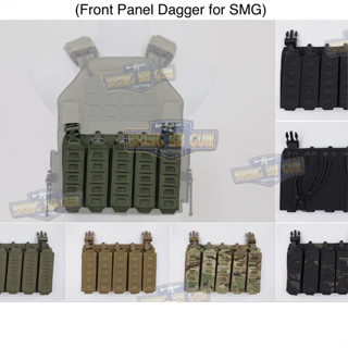 BR04 เพ้าผ้า5ช่อง SMG MPX/MP5 ทรง Corso(SMG แบบ5ช่อง)(Front …