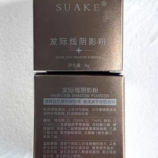 SUAKE สำหรับปิดเหม่ง แป้งเงาผม แป้งแฮร์ไลท์ ปกปิดหัวล้าน ผงแฮร์ไลน์ แป้งเงาผม ผงแฮร์ไลน์ แป้งฝุ่นปิดหัวเถิก หัวเหม่ง หัว