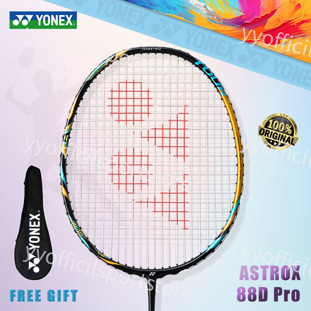 ไม้แบด YONEX Astrox 88D Pro 4U G5 26-30 ปอนด์ ของแท่นำเข้าญี่ปุ่น แถมฟรีชุดอุปกรณ์ ส่งฟรีทั่วไทย มีส