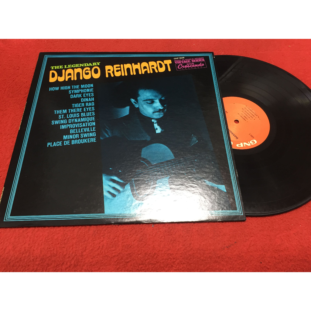 The Legendary Django Reinhardt ขนาด 12 นิ้ว LP ร้าน PinHaiMusic B93
