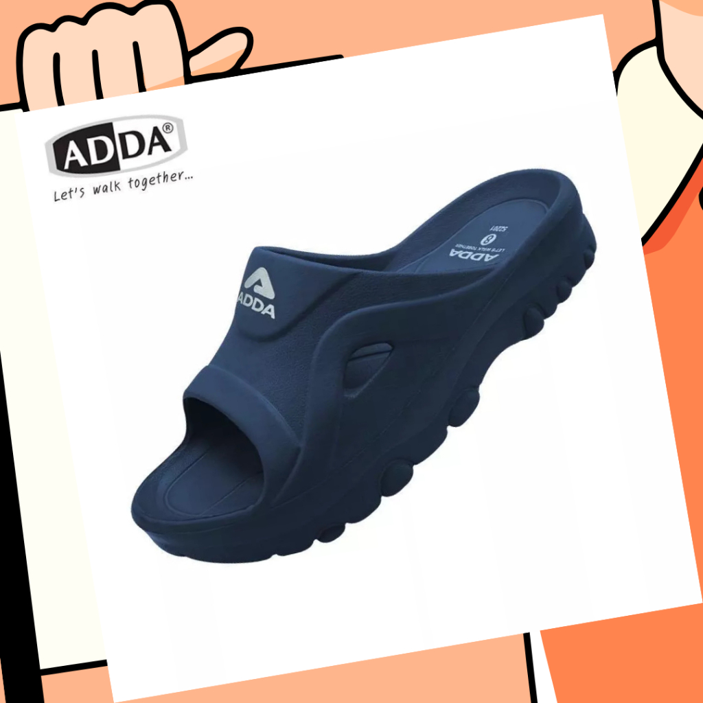 รองเท้าแตะผู้ชาย-ผู้หญิง Adda รุ่น 52201 ไฟล่อนADDA