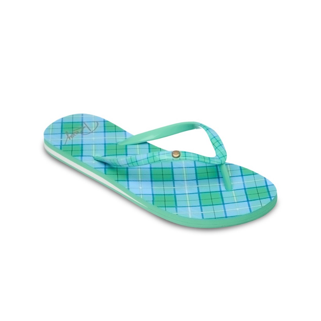 ROXY รองเท้าแตะผู้หญิง Womens Surf City Portofino III Sandals-Green 261 ERJL100088-XBBG
