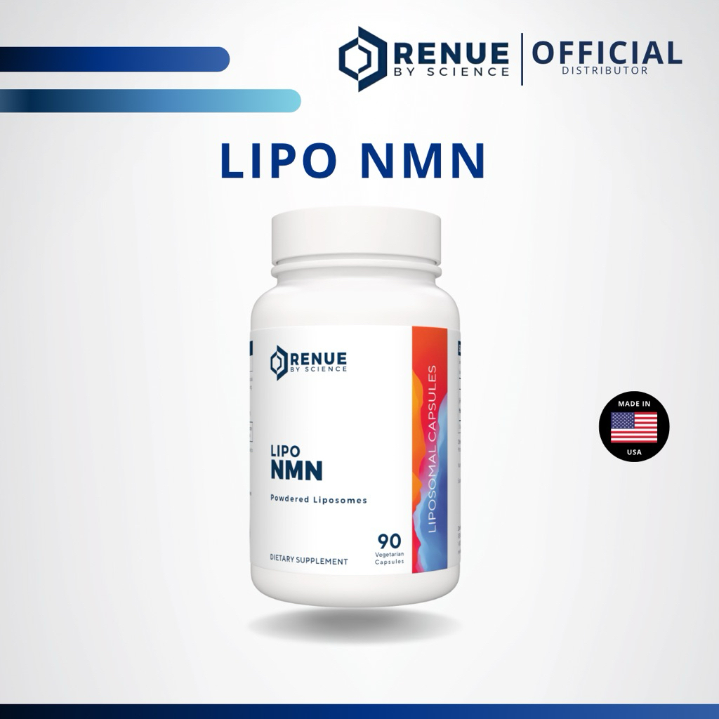 NMN Liposomol Capsule (90 แคปซูล) RENUE BY SCIENCE แท้จาก USA บริสุทธิ์ 99%+ เพิ่ม NAD+