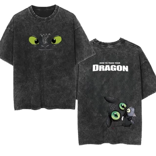 (ผ้าฝ้าย 100%)Luvoro oversize unisex เนื้อผ้านุ่มระบายแขนสั้น T-shirt สีดำและสีขาว เสื้อยืดทูโทน เสื้อยืดแขนสั้น C1403