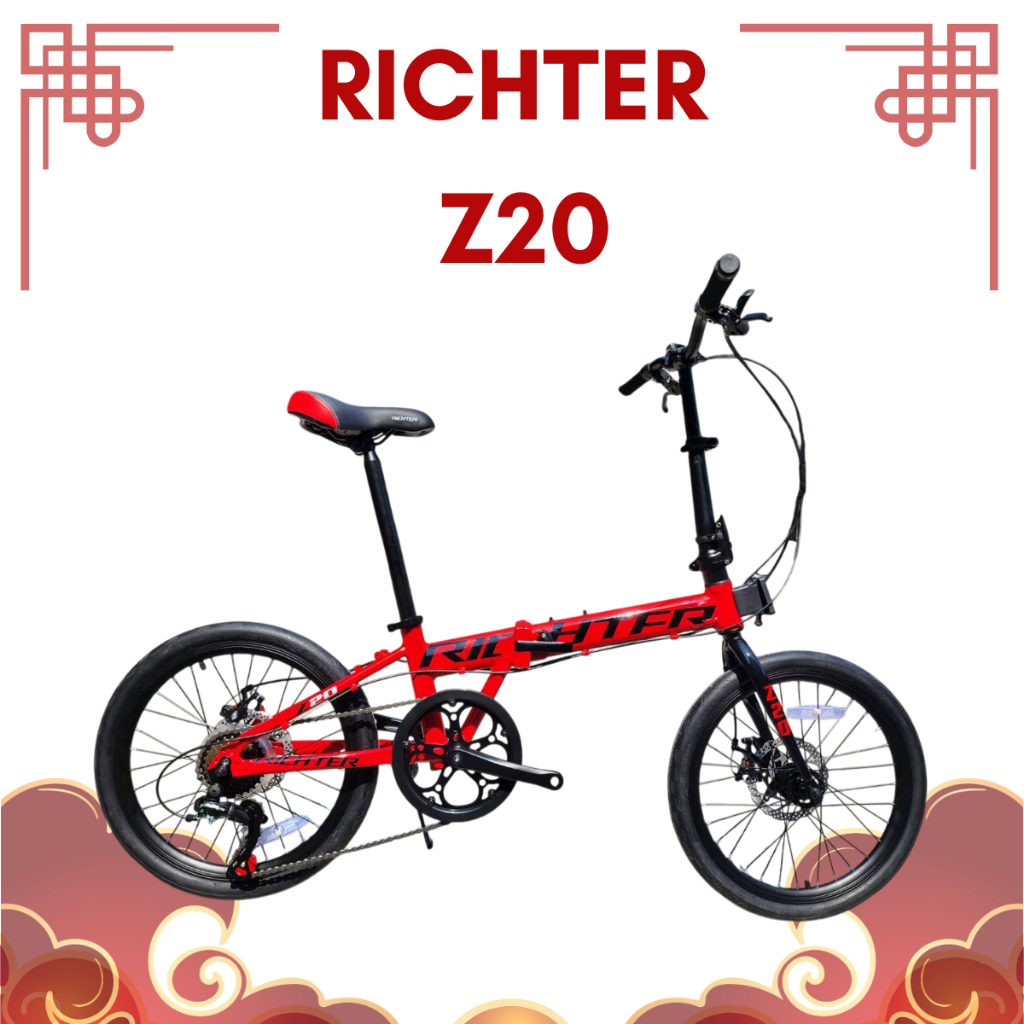 จักรยานพับได้ RICHTER รุ่น Z20 New2024  ขนาดวงล้อ 20 นิ้ว