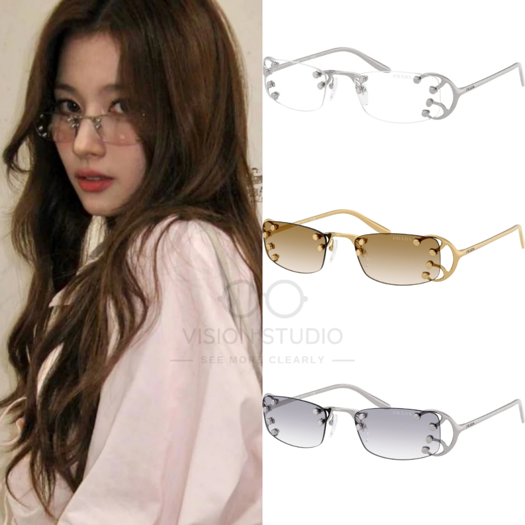 แว่นกันแดด PRADA รุ่น PRC57S ของแท้ 100% รับประกันศูนย์ไทย