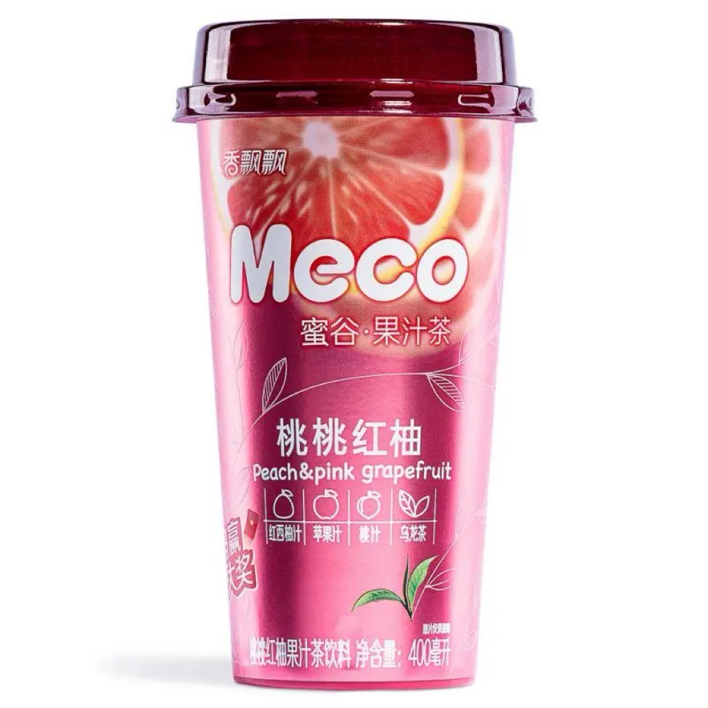 MECO ชาผลไม้รสพีชและส้ม