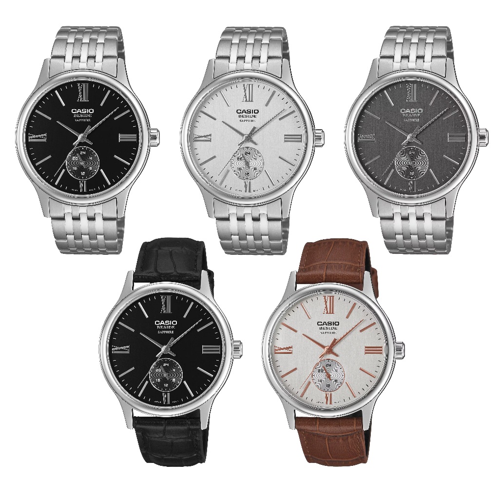CASIO STANDARD BESIDE ของแท้ รุ่น BMS-100D-1A , BMS-100D-7A , BMS-100D-8A , BMS-100L-1A , BMS-100L-5