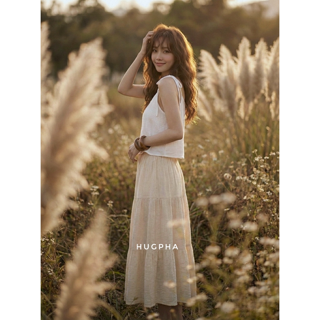 HUGPHA ฮักผ้า กระโปรง3ชั้น – โปรปัง