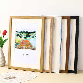 กรอบรูป ขนาด A3 I สีขาว สีดำ สีไม้ สีทอง I แนวตั้ง&แนวนอน I Modern PhotoFrame Size A3