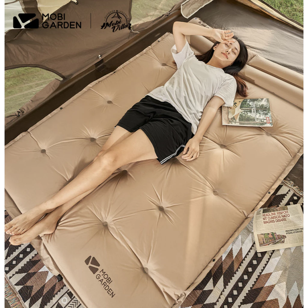 Mobi Garden ที่นอนเป่าลมคู่ Aquarius หนา 3 ซม. thumbnail 3