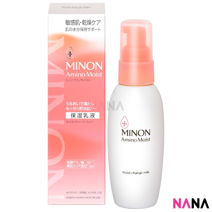 Minon Amino Moist Charge Milk โลชั่นน้ำนมบำรุงผิวหน้า 100 กรัม