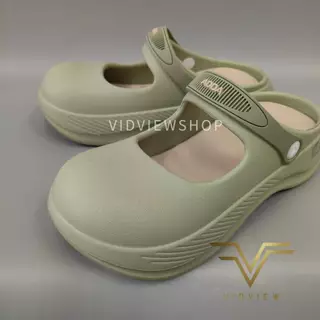 VIDVIEW มีส่งด่วน รองเท้าเปิดส้นหญิง Adda 5PF05 เบอร์ 36-39 Pillow Foam พื้นนุ่ม