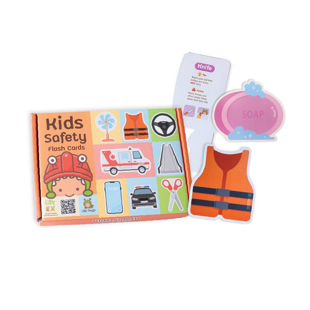 แฟลชการ์ด Kids Safety Little Monster