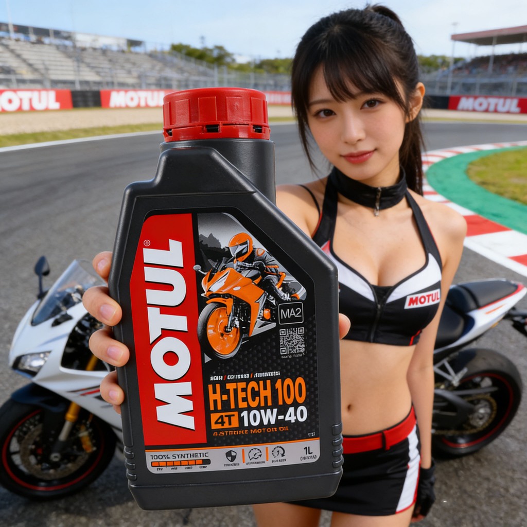 น้ํามัน4T Motul H-TECH 100 10W40 น้ำมันเครื่องสังเคราะห์แท้100% มอเตอร์ไซค์ น้ำมันเครื่อง สังเคราะห์ -1L โมตุล