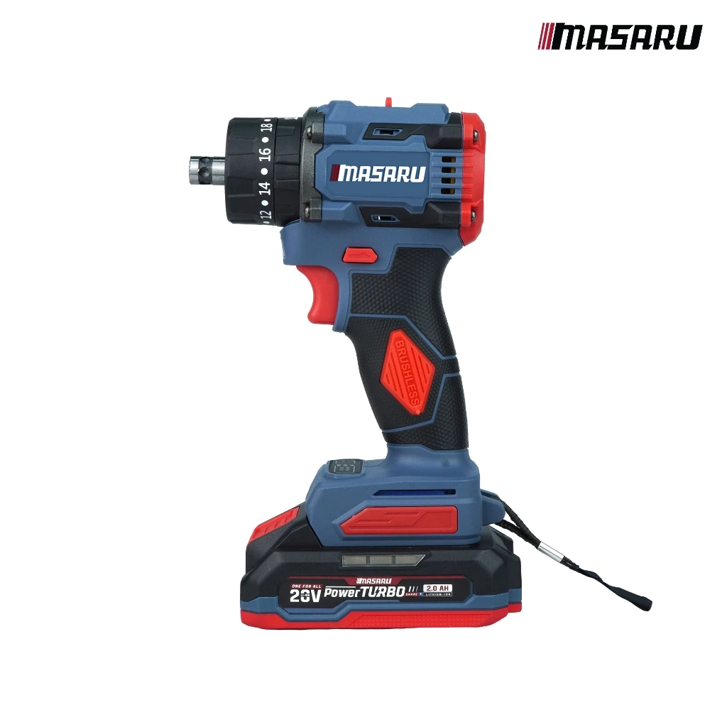 MASARU SCDI-105/240 ไขควงกระแทกไร้สาย MASARU 20V รุ่น  SCDI-105 คลัชปรับได้ แบตทน thumbnail 3