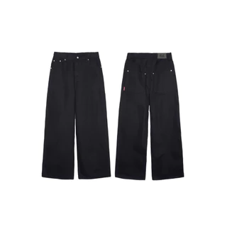 NWL24 nightmare 09 Baggy Jean Black กางเกงขายาว