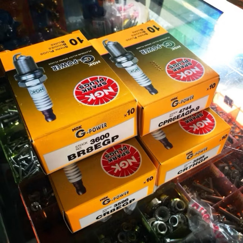 หัวเทียนเข็มรถจักรยานยนต์  NGK G-POWER