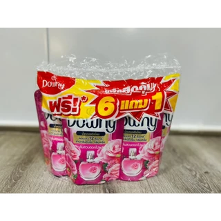 (7 ถุง) ดาวน์นี่ น้ำยาปรับผ้านุ่ม สูตรเข้มข้น ขนาด 100 มล. x7 ถุง #สินค้าอยู่ระหว่างปรับโฉมใหม่#