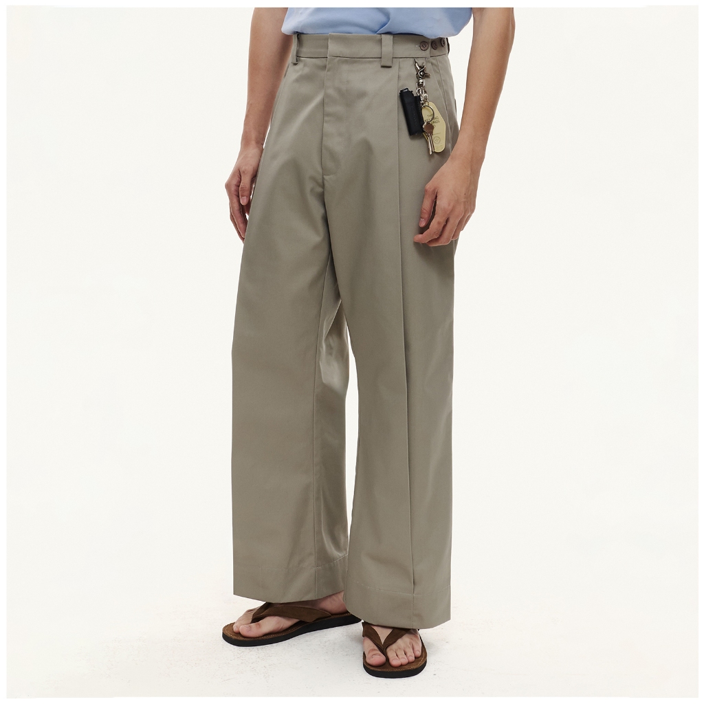 DAILY PANTS ( GREY ) - กางเกงขายาวทรงหลวม