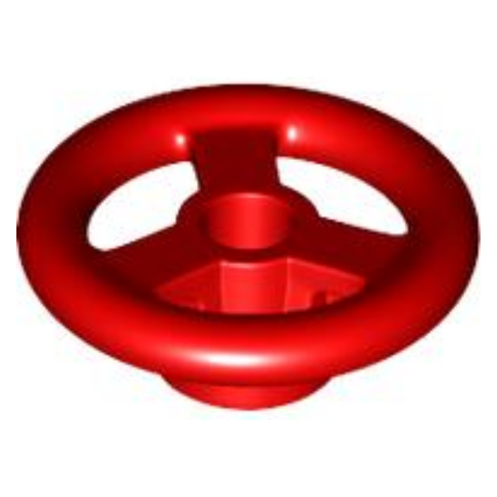 [Vehicle] ชิ้นส่วนเลโก้ Lego Part Vehicle, Steering Wheel Small, 2 Studs Diameter (30663) ราคา/ชิ้น