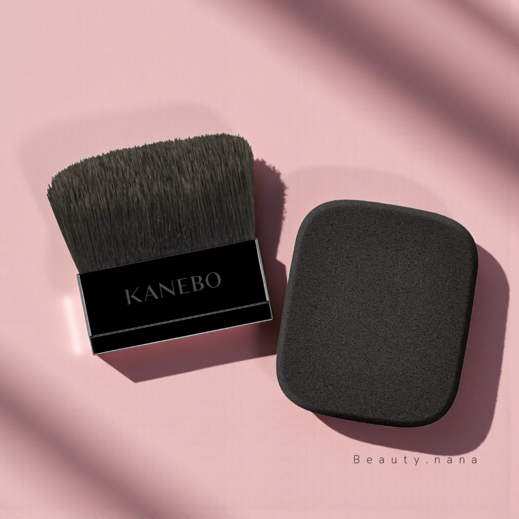 (แท้ ฉลากไทย) KANEBO FACE SPONGE ฟองน้ำ และแปรง ลงแป้งผสมรองพื้นใหม่