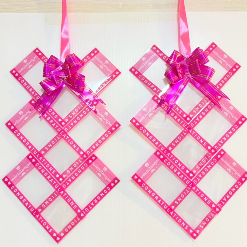 มาลัยเงิน 12ใบ ข้างละ 6ใบ มาลัยคล้องคอ มาลัยบัณฑิต ปัจฉิม ร้านผลิตเองมีเรทราคาส่ง มี 7 สีให้เลือก