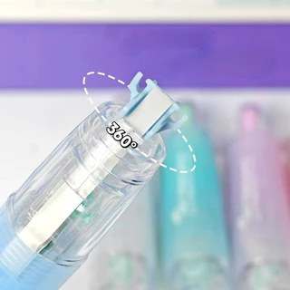 เทปลบคำผิด ลบปากกา รุ่นW-4021 แท่งสวยๆ ยาว 6 เมตร กว้าง5มม. ลบคำผิด เปลี่ยนไส้ได้(ราคาต่อชิ้น/สุ่มสี)