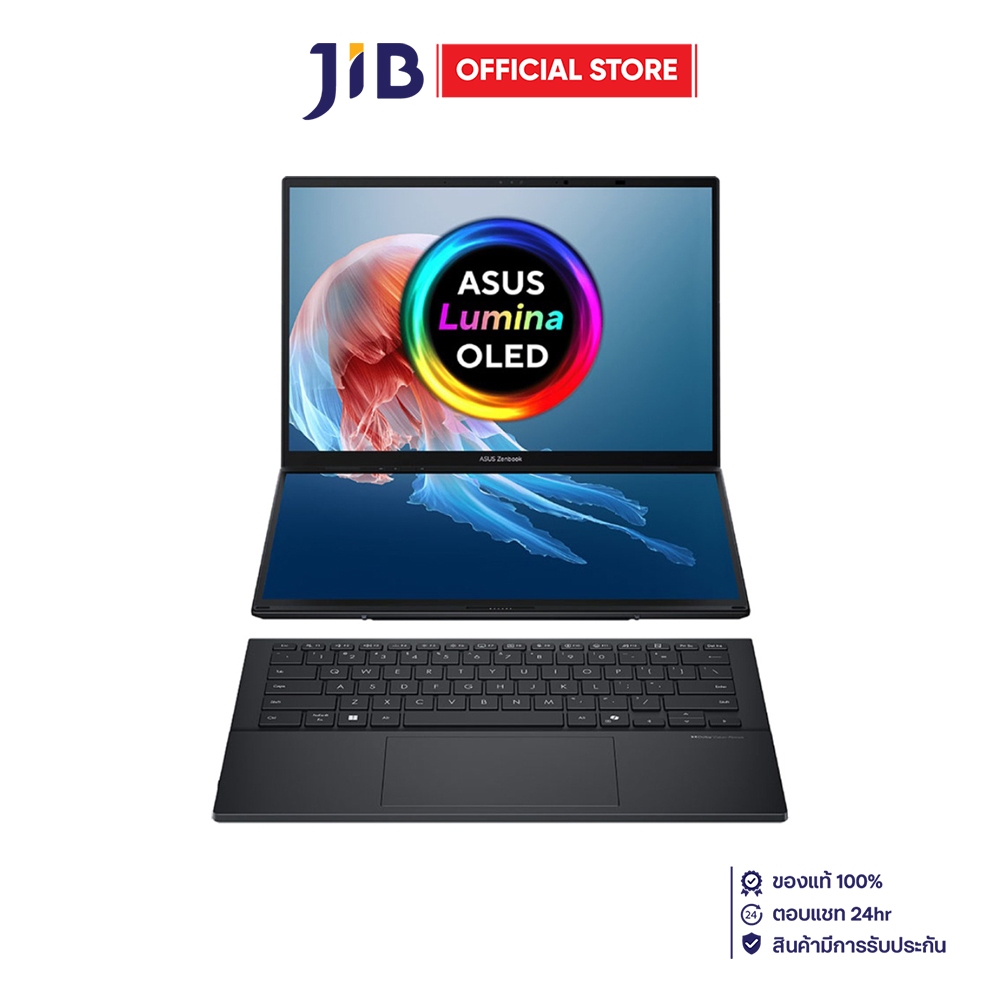 NOTEBOOK (โน้ตบุ๊ค) ASUS ZENBOOK DUO UX8406CA-QL785WA - INKWELL GRAY