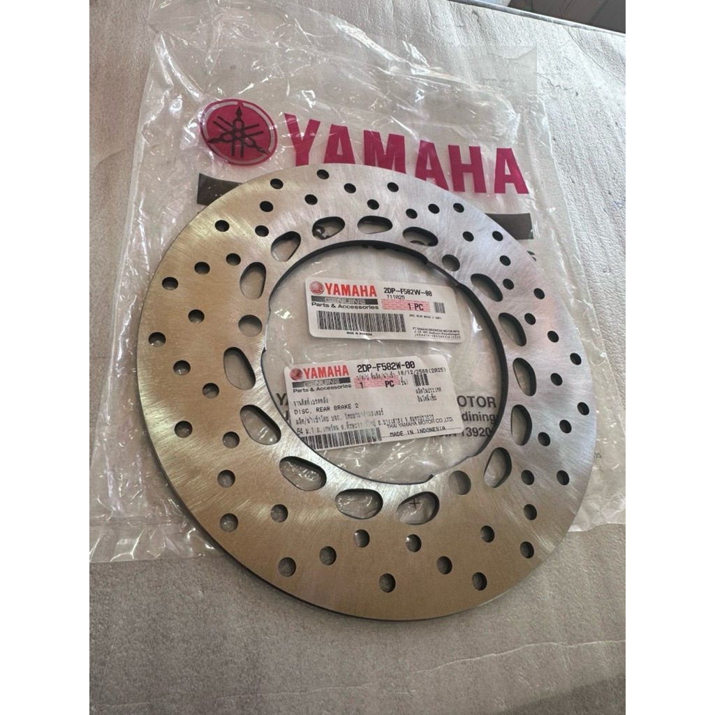 (์Nmax) ชุดจานเบรค หน้า-หลัง Yamaha Nmax 155 ปี 2016-2018 แท้